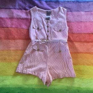 Vintage Polka Dot Romper